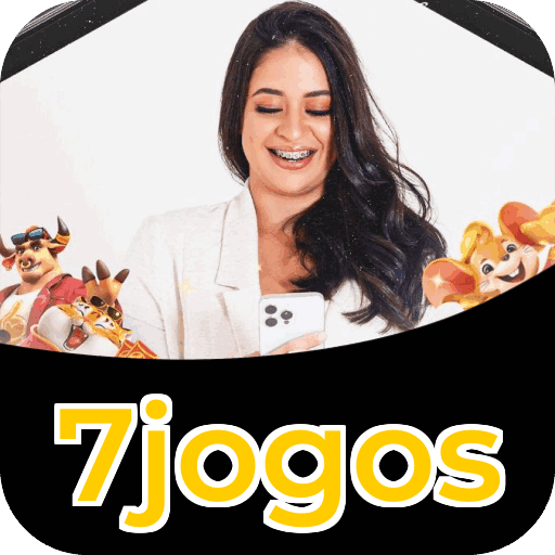 Interface do aplicativo 7jogos mostrando jogos disponíveis no iOS e Android